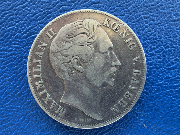 Bayern 2 Gulden 1849 Maximilian II