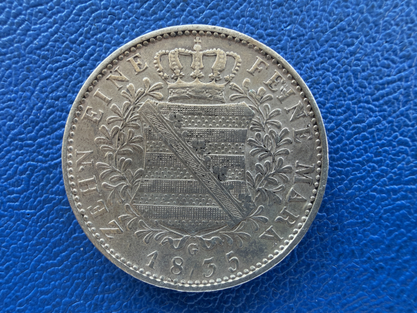 Sachsen Taler 1835 G Anton