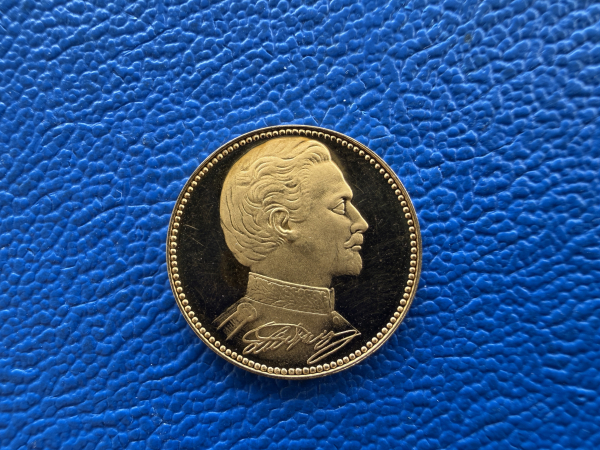 Bayern König Ludwig II 1845 - 1886 von Bayern Franz Müller o.J. zu 1 Dukat 3,44g Gold