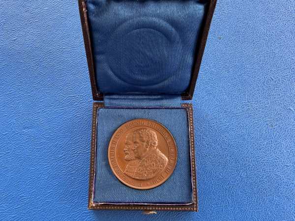Brandenburg Preussen Medaille 1839 Kurfürst Joachim II und König Wilhelm III Reformation im orig. Etui