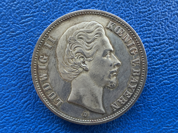 Kaiserreich 5 x 5 Mark Satz 1876-1908 Bayern / Baden / Württemberg im original Etui wunderbareres Exponat