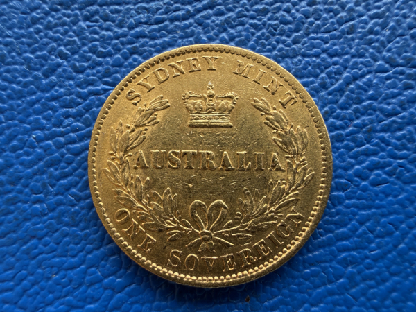 Australien 1 Sovereign 1870 Sydney Victoria (1)