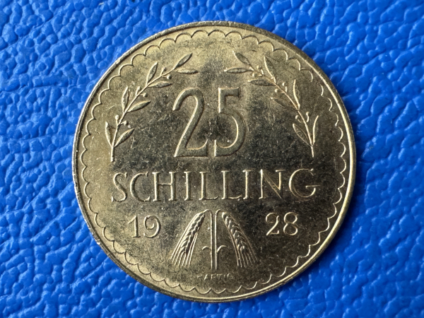 Österreich 25 Schilling 1928 Gold