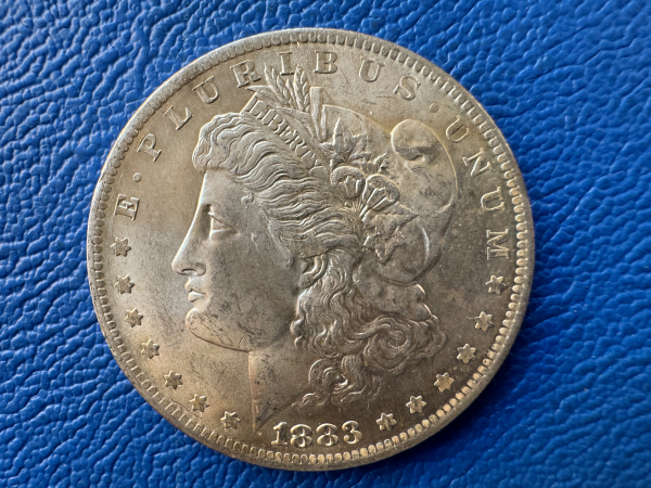 USA Morgan Dollar 1883 O Silber Top Erhaltung (3)