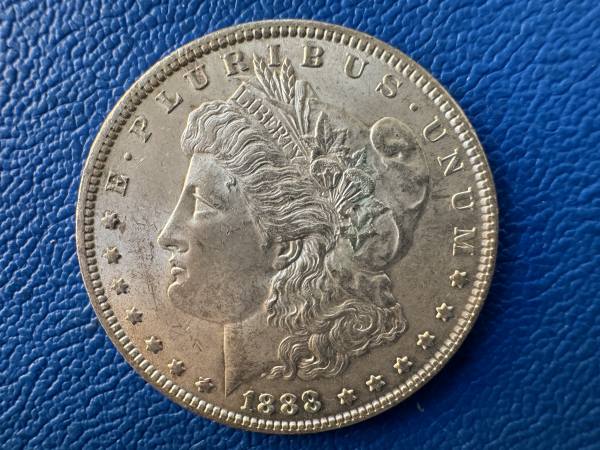 USA Morgan Dollar 1888 Silber (1)