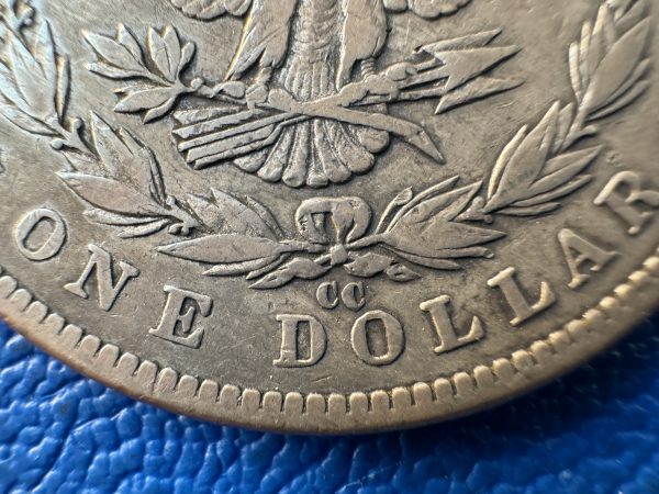 USA Morgan Dollar 1889 CC Silber sehr selten!