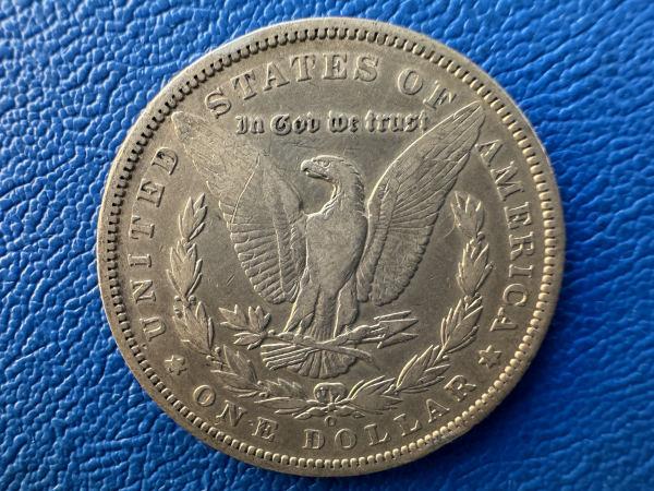 USA Morgan Dollar 1896 O Silber