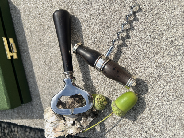 Christofle, Designer Wein – Accessoires, Sommelier, exklusiver Korkenzieher und Flaschenöffner im Set mit originaler Präsentationsbox, (6)