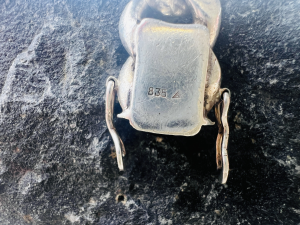 Massives Vintage – Armband 835er Silber-Panzerkette 86,8g Silber (12)
