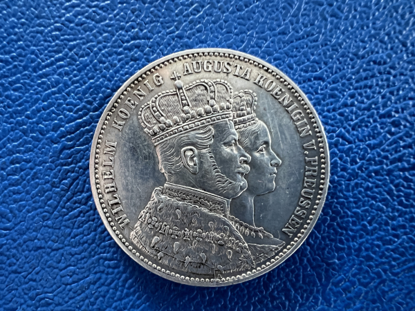 Preußen Kronentaler 1861 A Wilhelm (5)