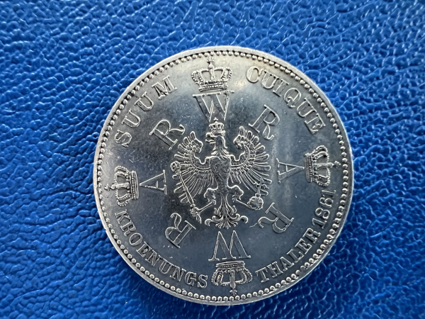 Preußen Kronentaler 1861 A Wilhelm (5)
