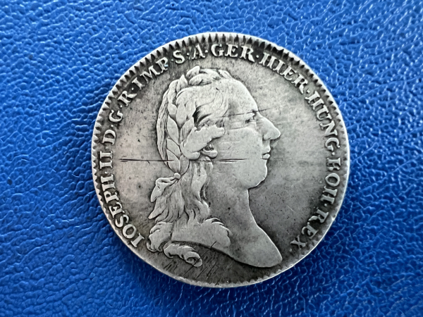 RDR Habsburg Kronentaler 1784 Brüssel Kaiser Franz II. (1)