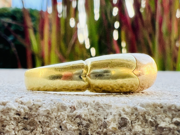 BVLGARI / BULGARI Damenring aus 750er Gelbgold & Roségold – ikonisches Design, 8,95g, Ringgröße 57 (17)