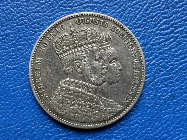 Preußen Kronentaler 1861 A Wilhelm (4)