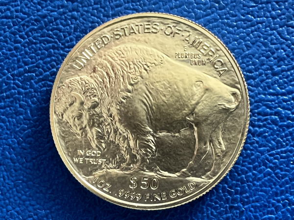 USA 1 Oz 2022 Buffalo / Büffel in Gold