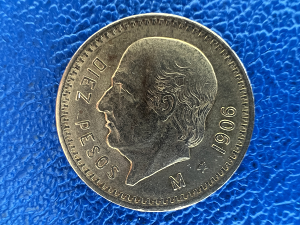 Mexico 10 Pesos 1906 Centenario 7.5g Feingold (2)