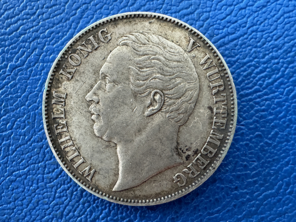 Württemberg Taler 1863 Karl Vereinstaler