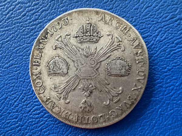 RDR Habsburg Kronentaler 1793 B Franz II