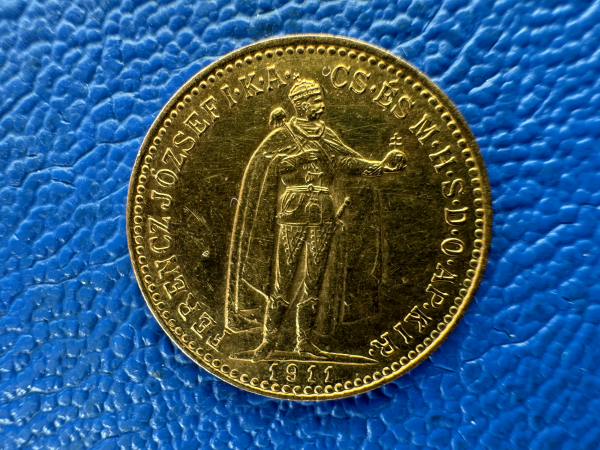 Ungarn / Österreich / Habsburg 10 Kronen 1911 K.B. Gold (1)