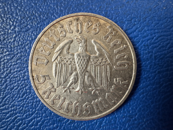Deutsches Reich 5 RM 1933 A Martin Luther