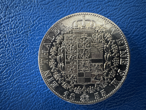 Brandenburg-Preußen Taler 1855 A Friedrich Wilhelm IV. Top Erhaltung