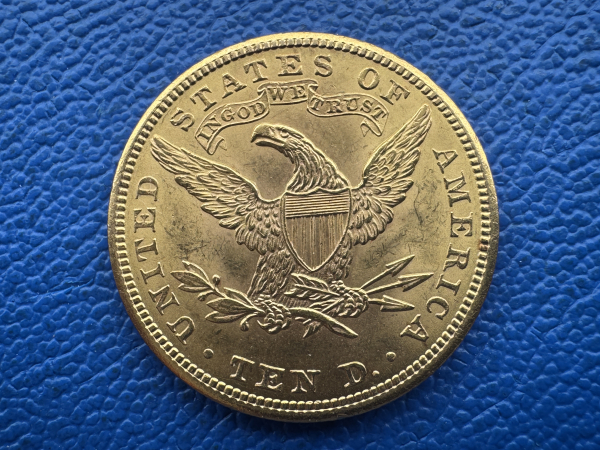 USA 10 Dollar 1901 Head Gold Tolle Erhaltung!