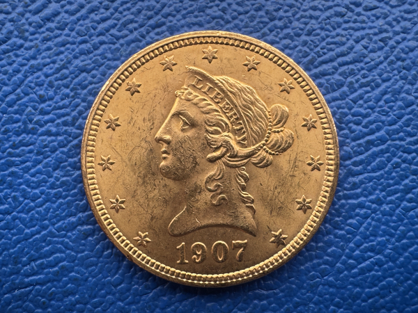 USA 10 Dollar 1907 Head Gold