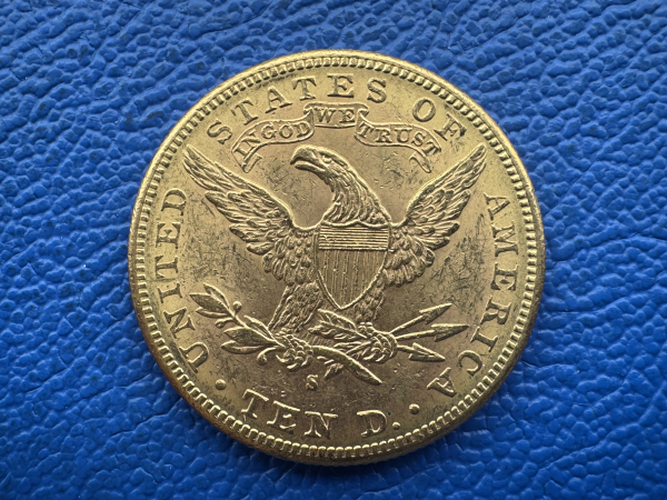 USA 10 Dollar 1886 - S Head Gold