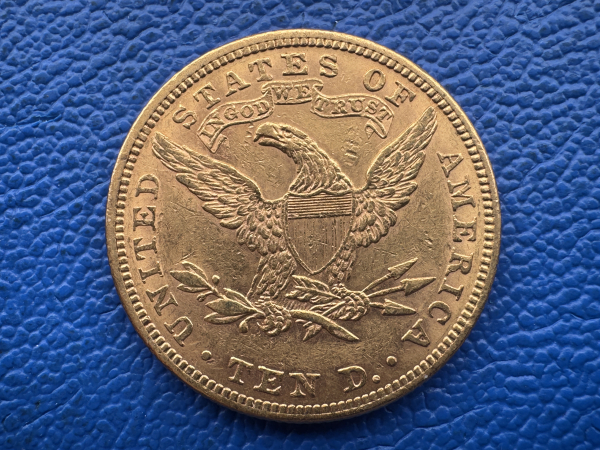 USA 10 Dollar 1881 Head Gold