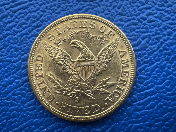 USA 5 Dollar 1903 - S Liberty Head Gold Top Erhaltung