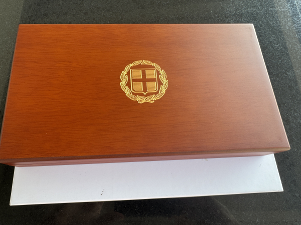 Griechenland KMS 2019 in Polierte Platte in Prestige Box Auflage 1500 Stk. weltweit