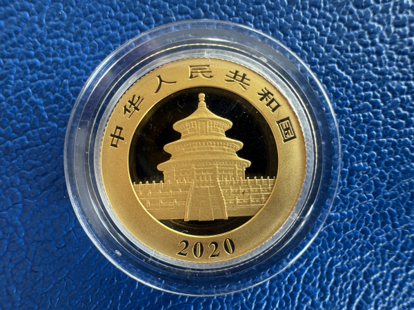 China 100 Yuan Gold & 10 Yuan Silber 2020 Panda - Prestige Diamond Stgl. mit Box & Zertifikat