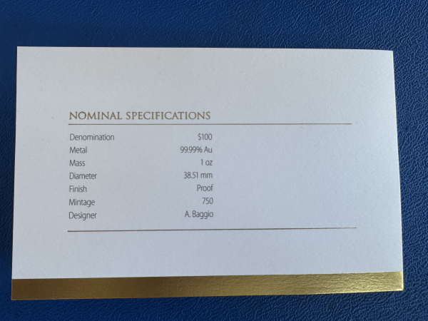 Australien 100$ 2021 Earth & Beyond - The Milky Way - 1 Oz Feingold Full Set sehr selten!