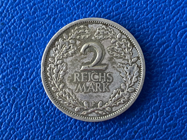 Weimar 2 Reichsmark 1926 F J-320