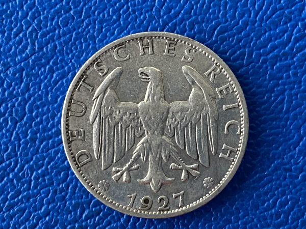 Weimar 2 Reichsmark 1927 A J-320
