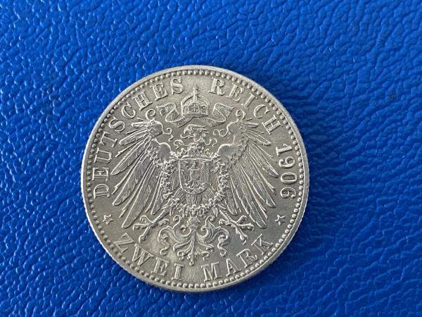 Baden 2 Mark 1906 Goldene Hochzeit (3)