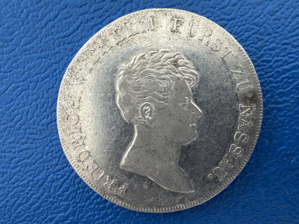 Nassau Konventionstaler 1810 Friedrich Wilhelm zu Weilburg