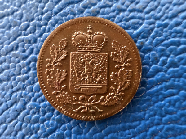 Schwarzburg-Rudolstadt 1/8 Kreuzer 1840 A Friedrich Günther 1807-1867 Top Erhaltung