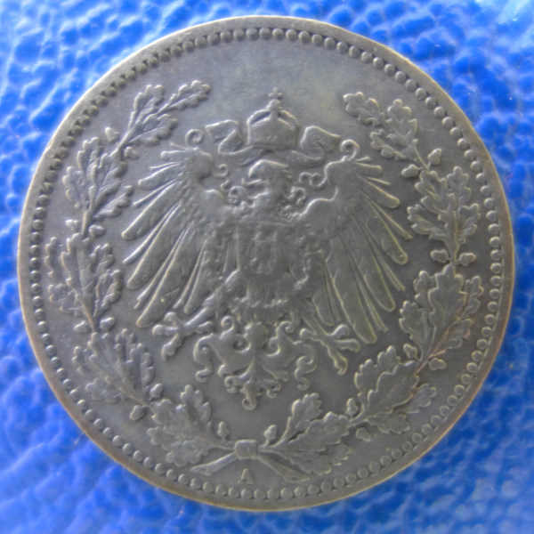 Kaiserreich 50 Pfennig 1898 A Jaeger 15 PRACHTSTÜCK ! RARITÄT
