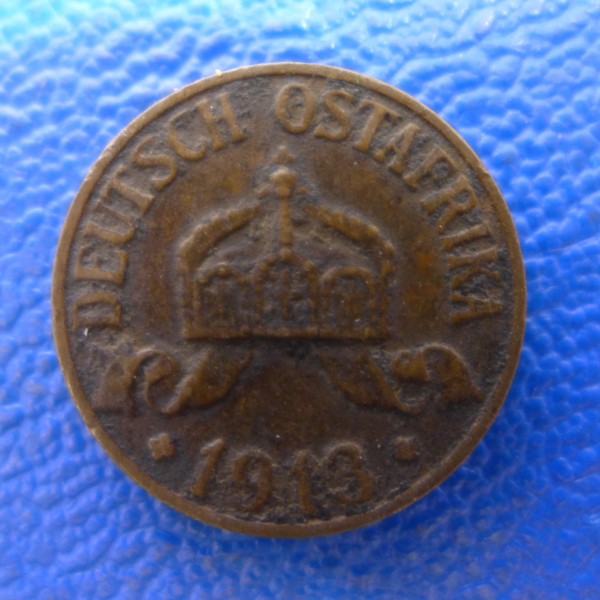 Deutsch-Ostafrika 1 Heller 1913-A