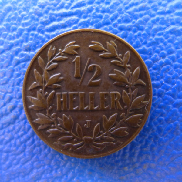 Deutsch-Ostafrika 1/2 Heller 1906-J Prachtstück !