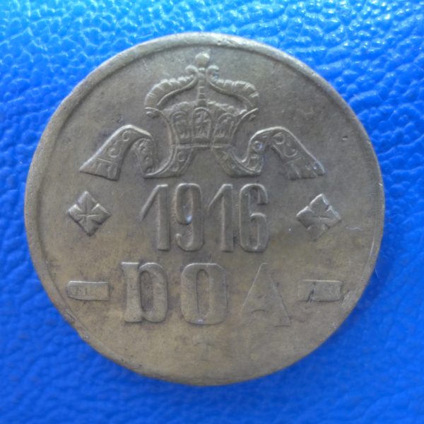 Deutsch-Ostafrika 20 Heller 1916 T Tabora Jaeger 727-b