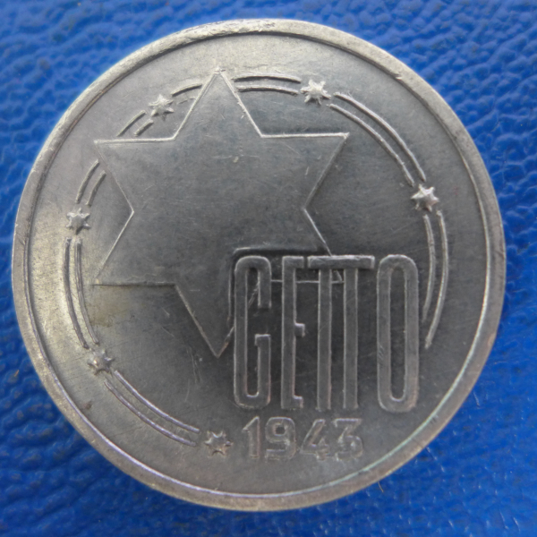 Getto Litzmannstadt 10 Mark 1943 tolle Erhaltung, selten
