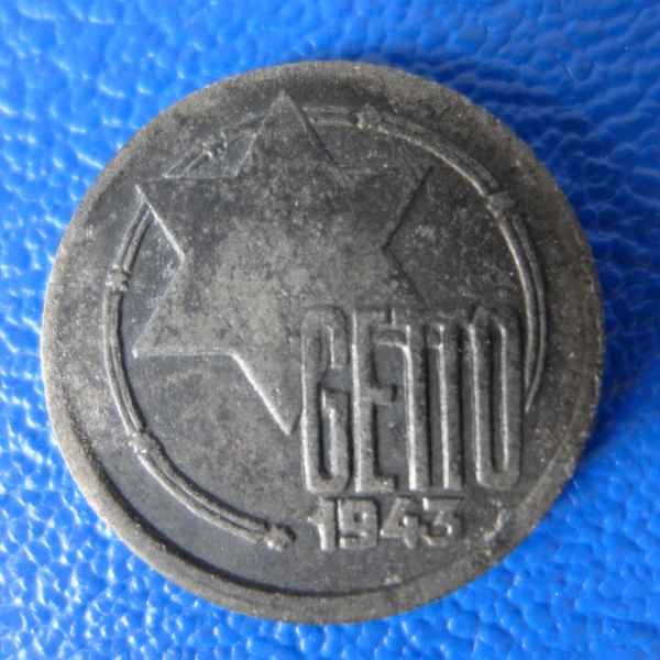 Getto Litzmannstadt 5 Mark 1943 selten