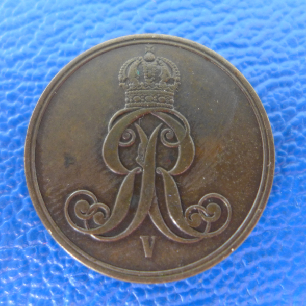 Braunschweig - Calenburg 2 Pfennig 1858 B tolle Erhaltung