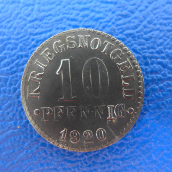 Braunschweig 10 Pfennig 1920 Jaeger N 3a tolle Erhaltung!