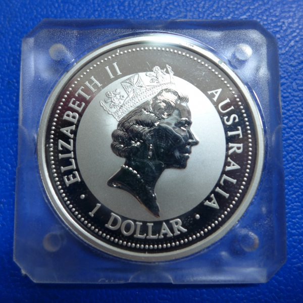 1 Oz 1998 Kookaburra Silber
