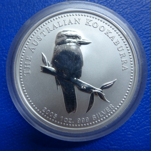 1 Oz 2005 Kookaburra Silber
