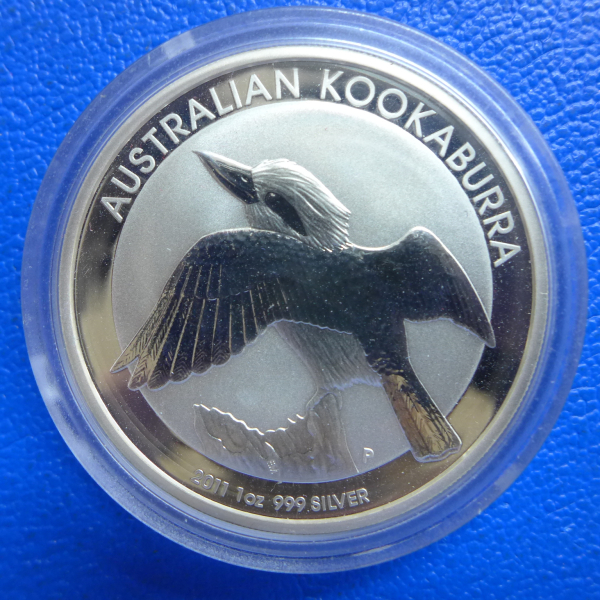 1 Oz 2011 Kookaburra Silber