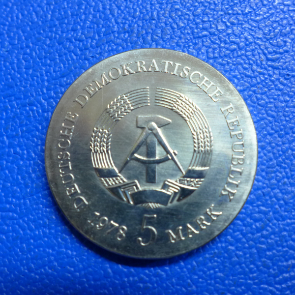 5 Mark 1978 Friedrich Gottlob Klopstock
